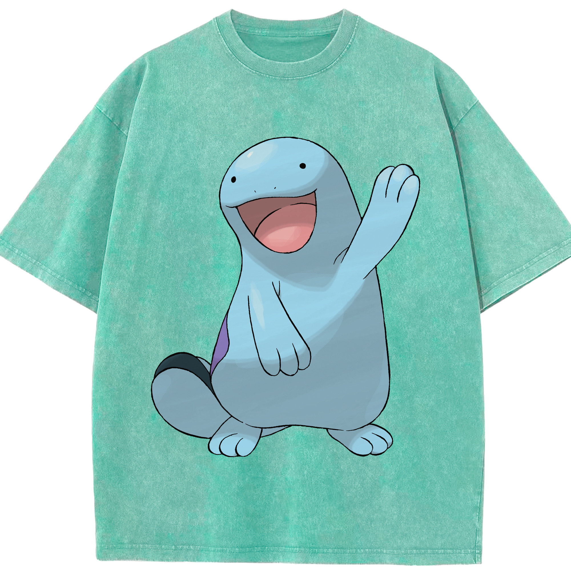 （画像用） ポケットモンスター Pokémon 綿100% ヴィンテージ風 半袖Tシャツ（フロントプリント）